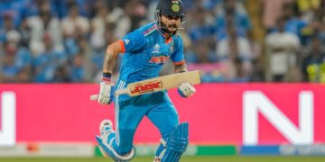 World cup 2023: भारत ने लगातार चौथी जीत दर्ज की, विराट के शतक की बदौलत बांग्लादेश को सात विकेट से हराया।