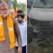 चुनाव प्रचार करने पहुंचे केंद्रीय मंत्री प्रहलाद पटेल की कार का छिंदवाड़ा में हुआ एक्सीडेंट
