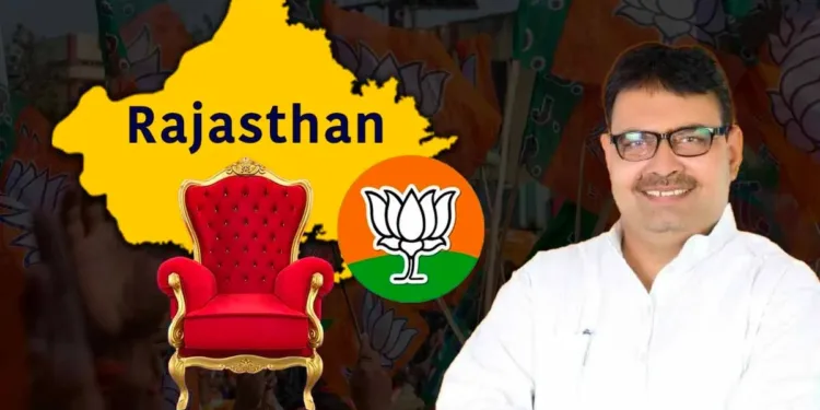 भजन लाल शर्मा राजस्थान के नए मुख्यमंत्री बने .