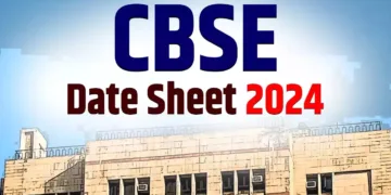 2024 CBSE Board Date Sheet जारी की