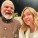 Italian PM Giorgia Meloni posts a “Melodi” selfie at COP28 beside PM Modi, and the image becomes viral